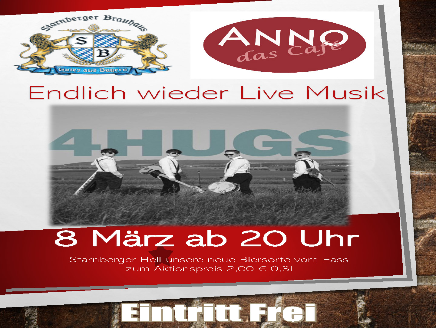 Endlich wieder Live Musik im Anno! 